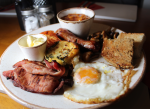 Where did the Doom Bar Sausage come from? Unique to The Old Bell Sawbridgeworth Breakfast Menu, created by The Churchgate Sausage Shop.